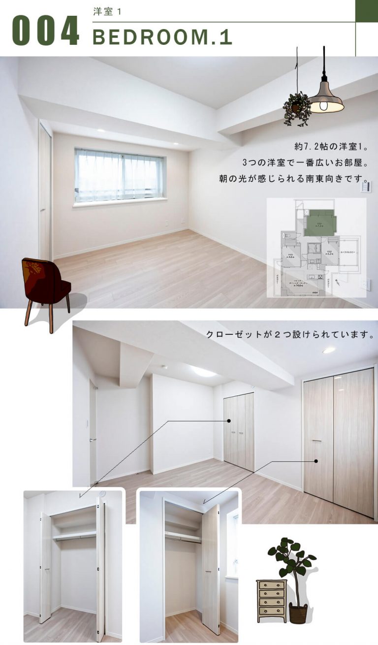 パロス本駒込の洋室1