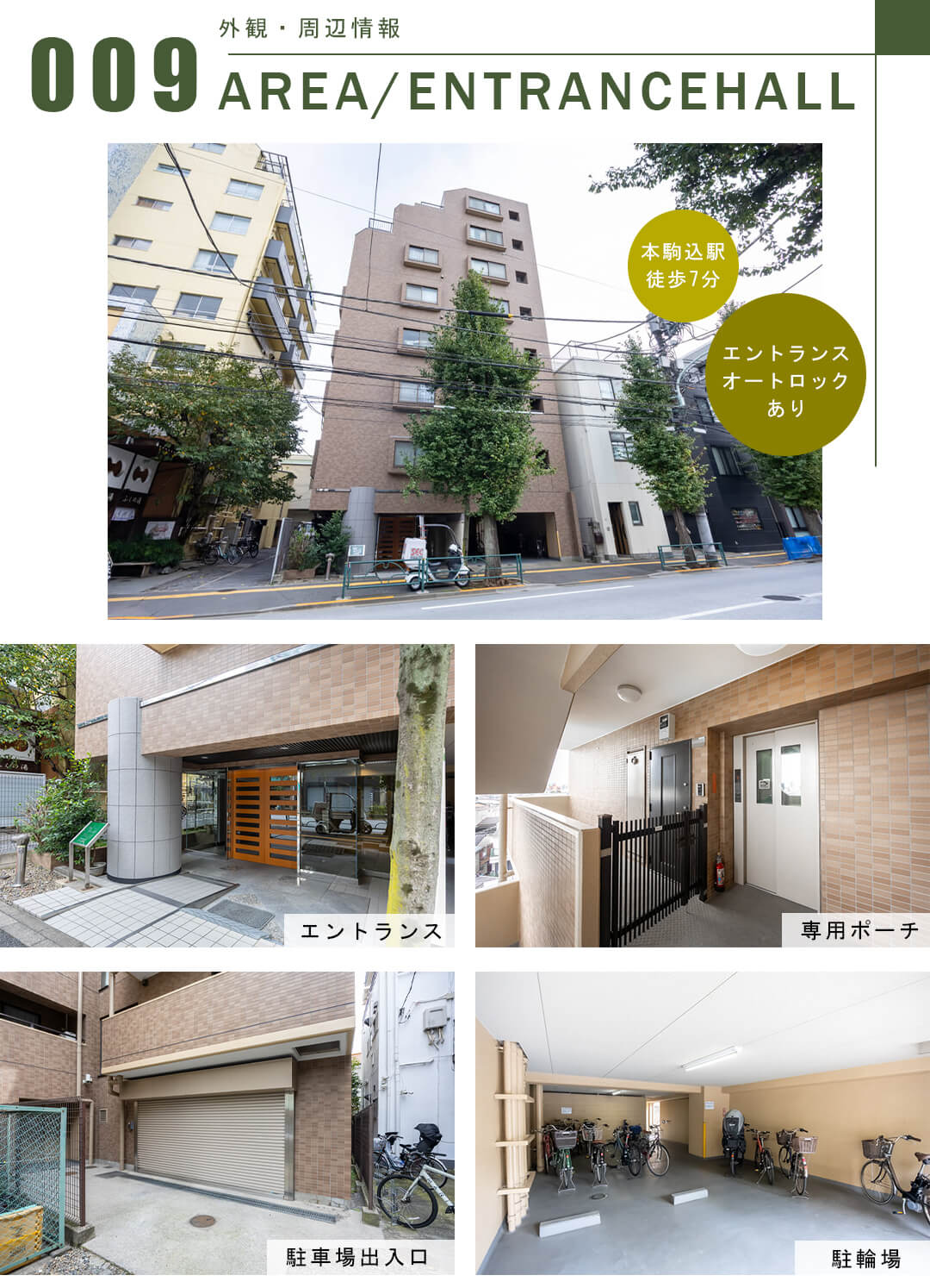 パロス本駒込の外観・周辺情報