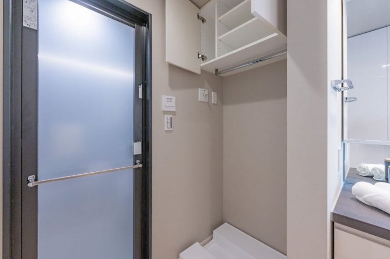 洗面室 洗濯機置き場