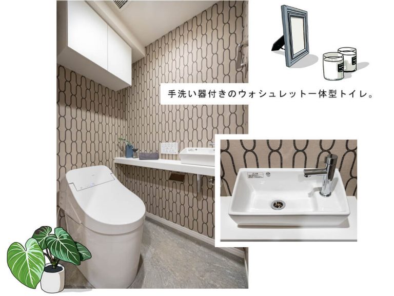 アトラスタワー小石川のトイレ