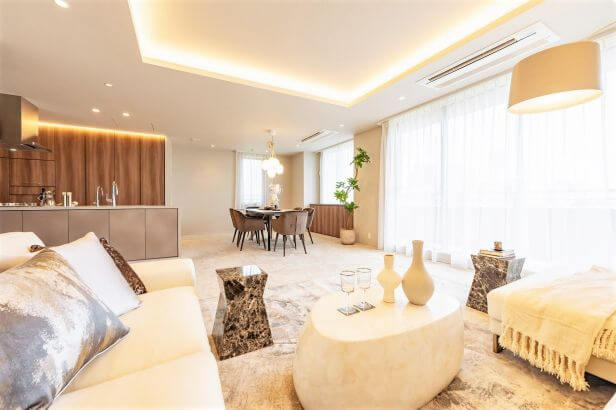 広尾ガーデンヒルズ・サウスヒルD棟　東京タワーが望める127㎡の3LDK