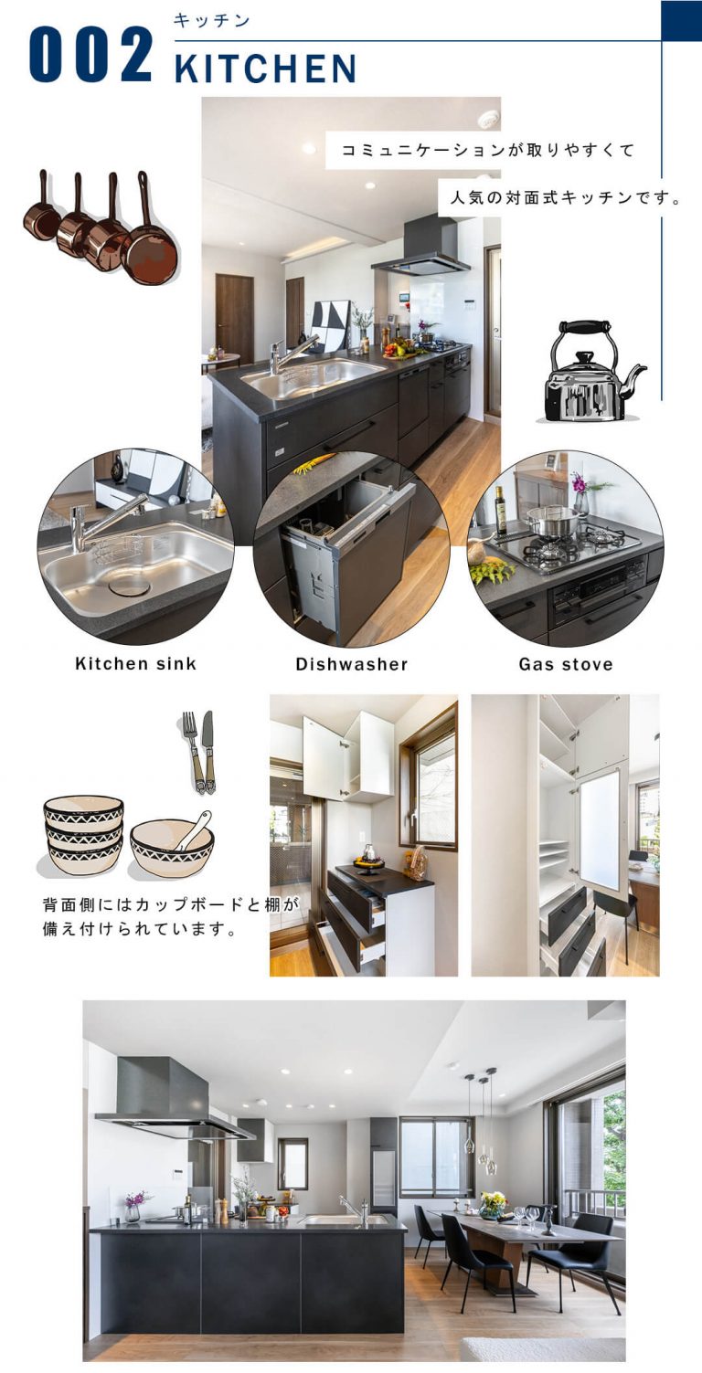 002キッチン,KITCHEN