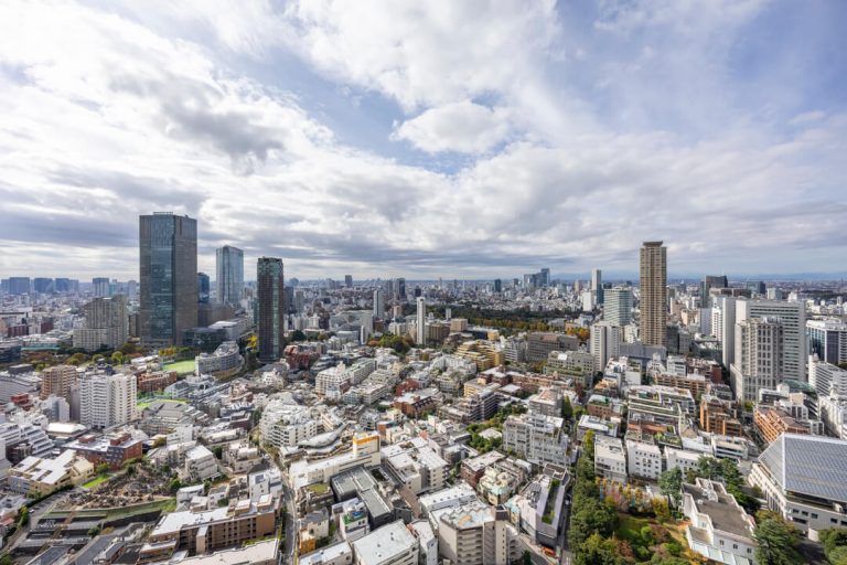 バルコニー眺望（リビング側）