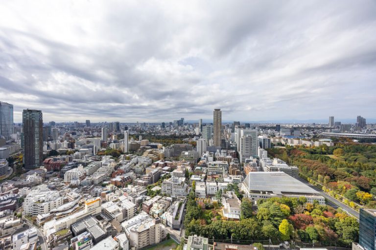 バルコニー眺望