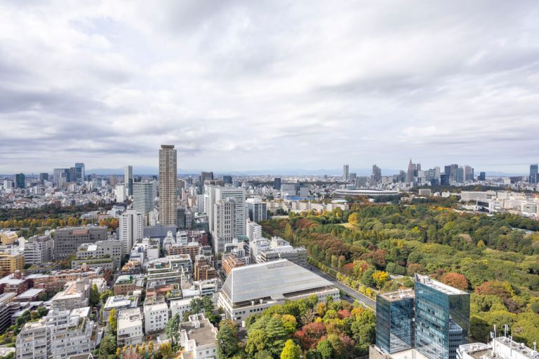 バルコニー眺望