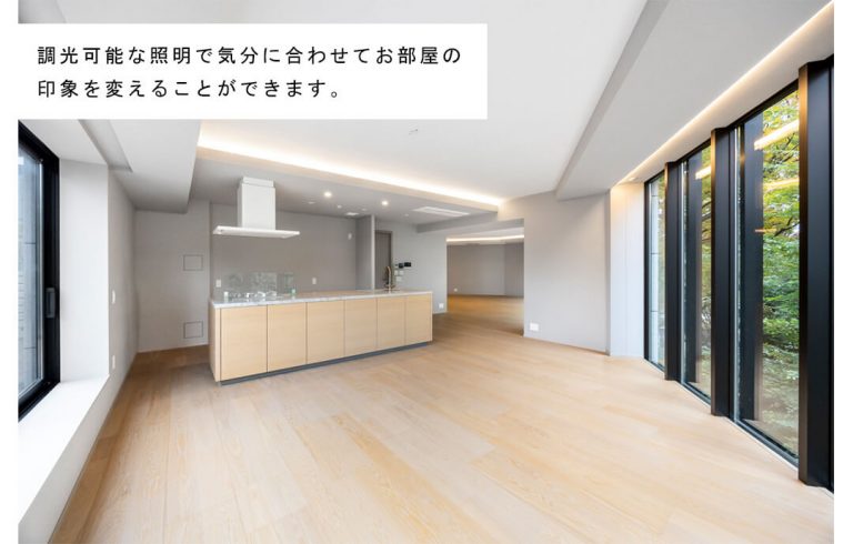 グランドメゾン代官山THE PARKのリビングダイニング