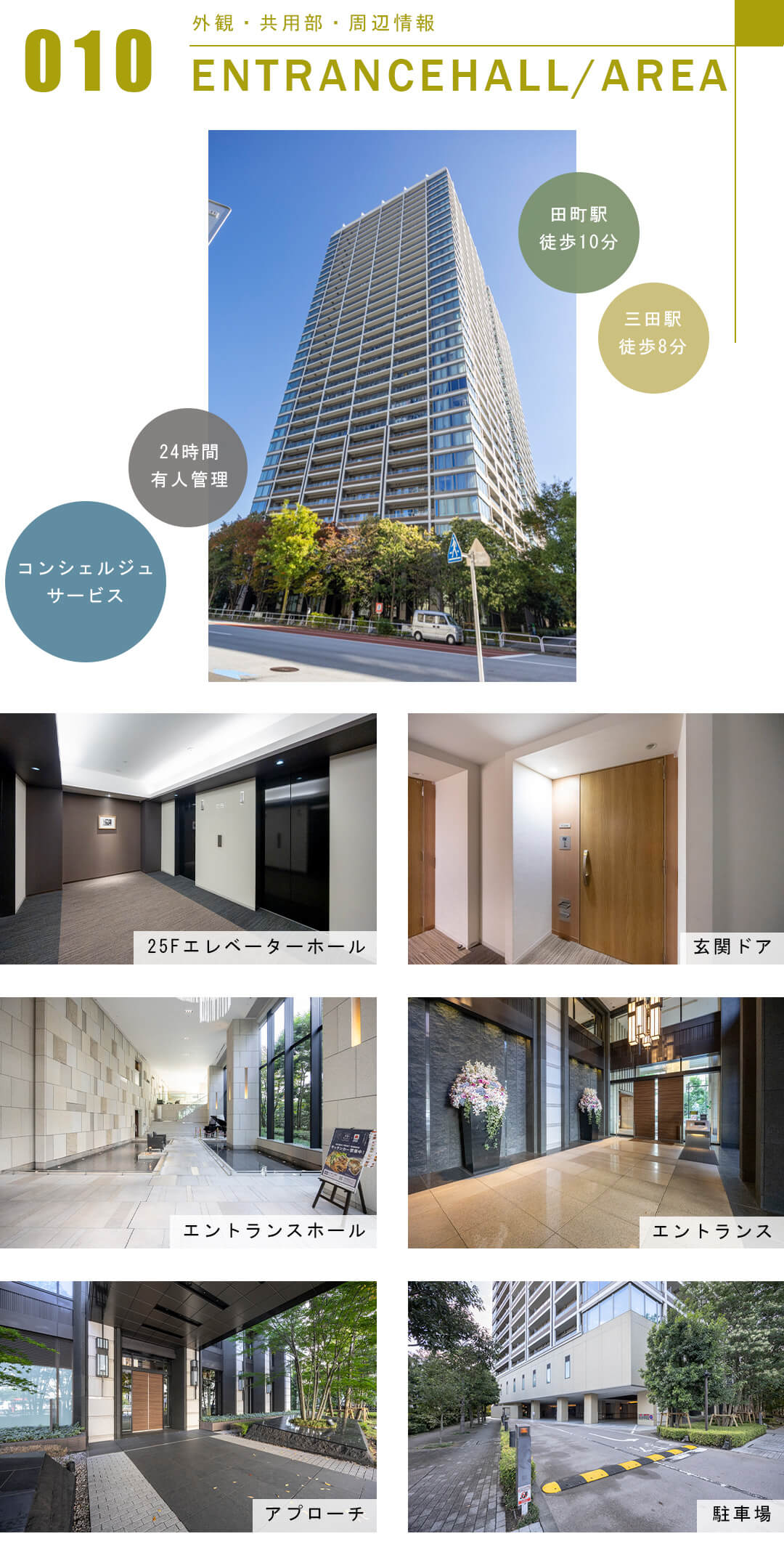 GLOBAL FRONT TOWERの外観と共用部