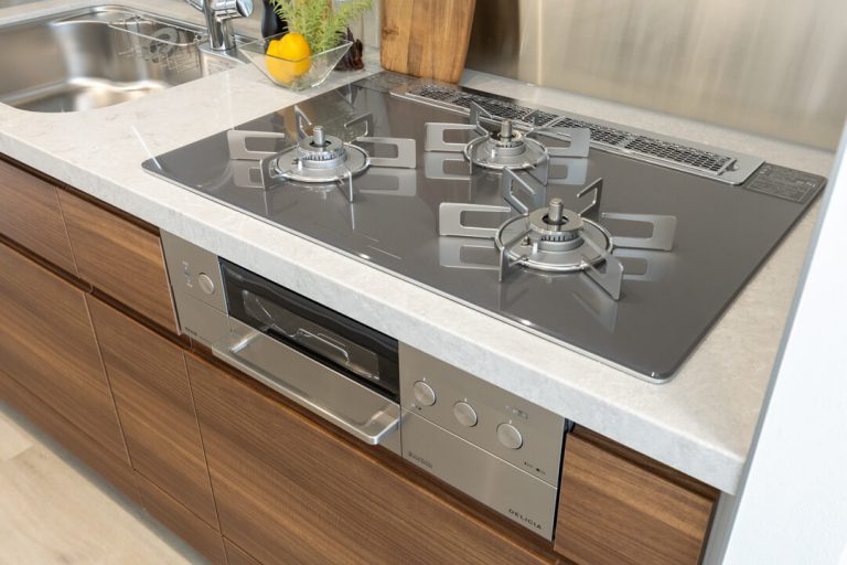 キッチン 3口ガスコンロ