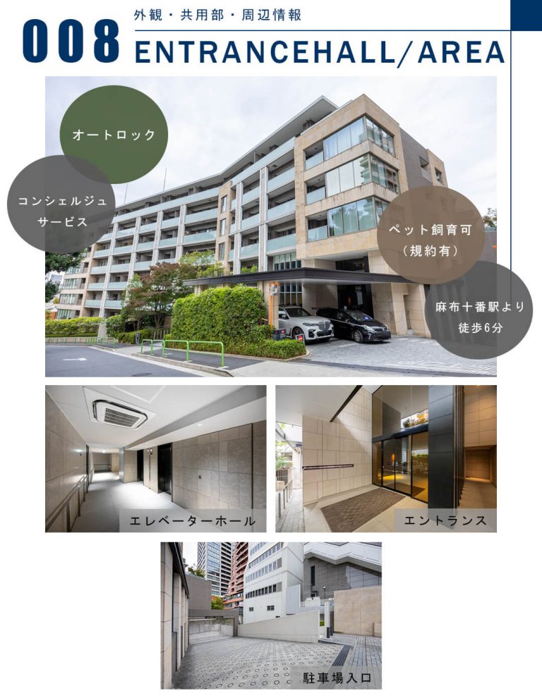 008外観,共用部,周辺情報,ENTRANCEHALL,AREA