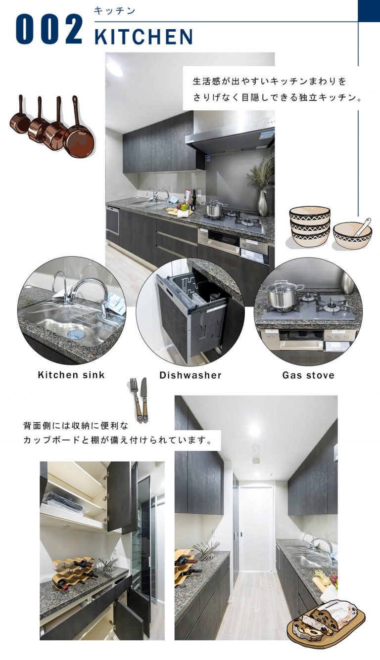 002キッチン,KITCHEN
