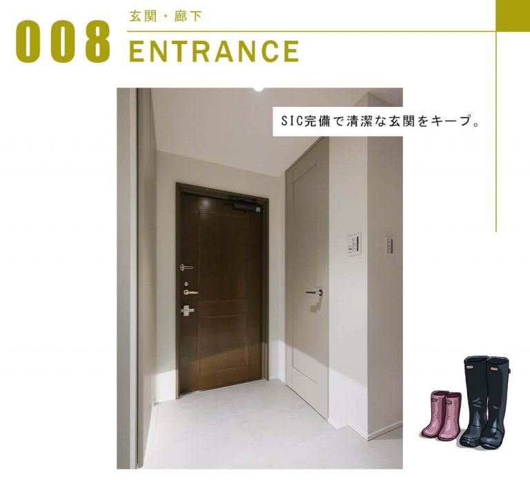 センチュリーパークタワーの玄関