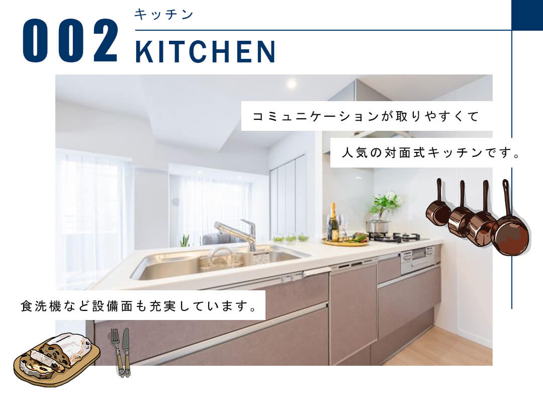 002キッチン,KITCHEN