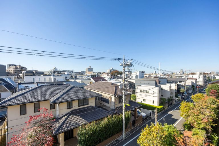 バルコニー眺望（南西側）