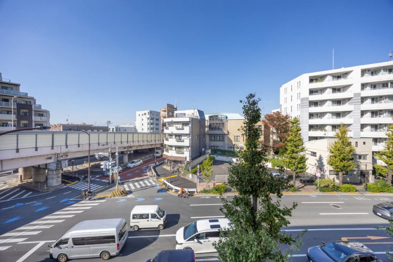 バルコニー眺望（北西側）