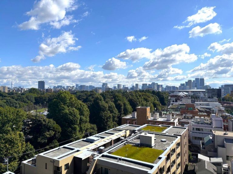 バルコニー眺望