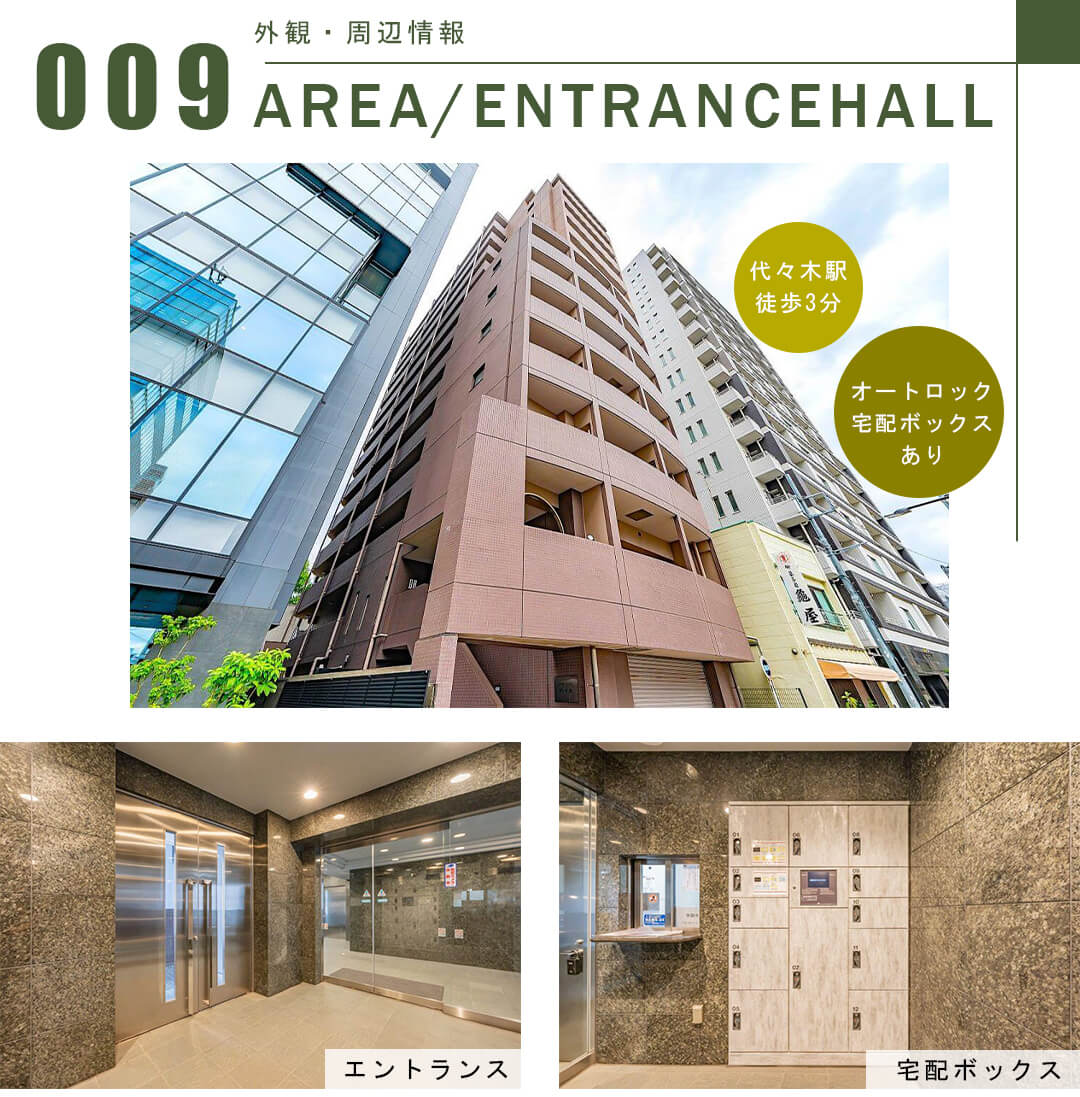 グランドパーク代々木の外観・周辺情報