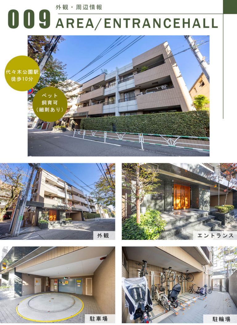 ディアナコート松濤の外観・周辺情報