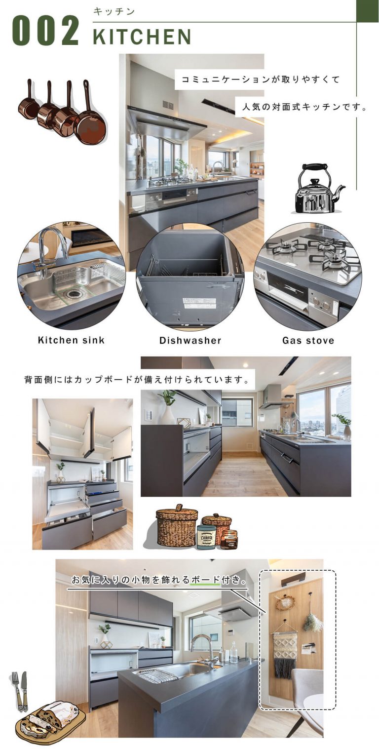002キッチン,KITCHEN