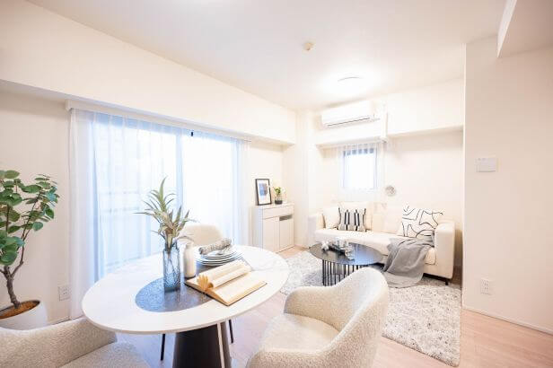 五反田　池田山エリア、日当たり良好な南西角住戸