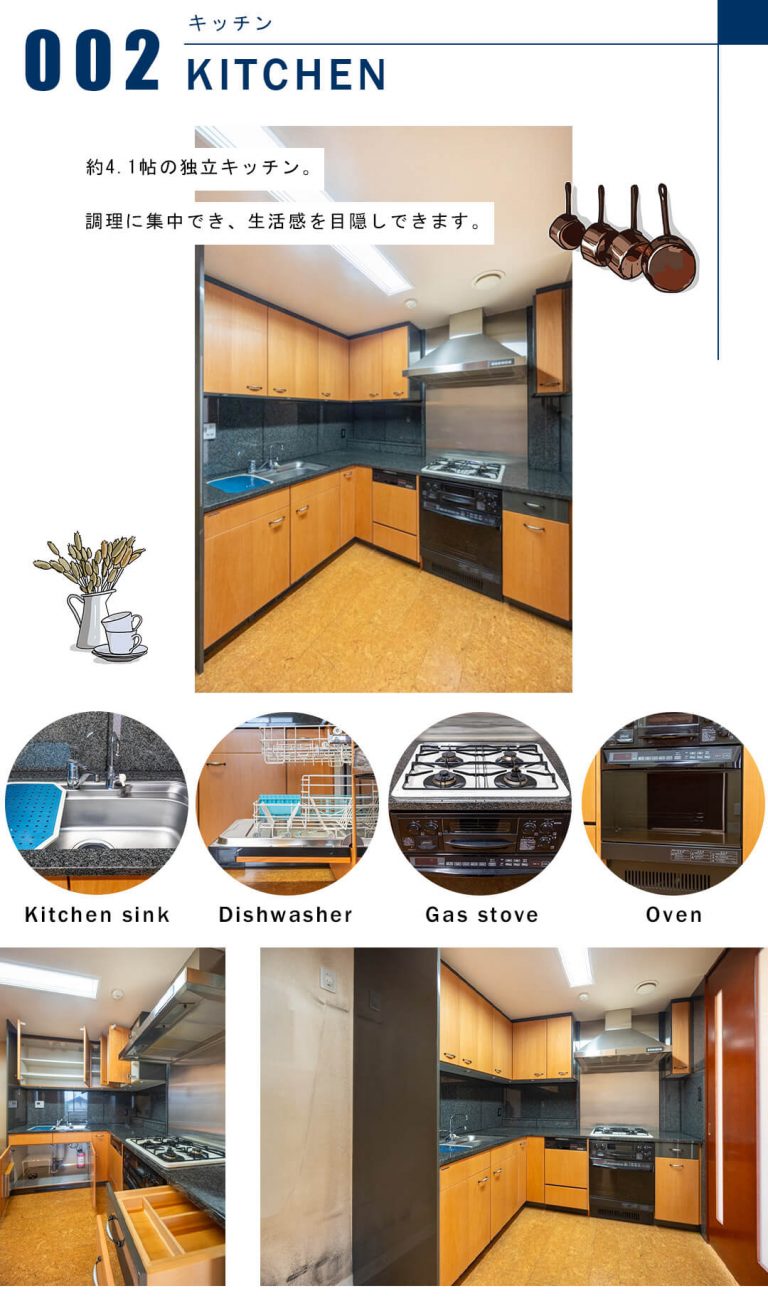 藤和目黒八雲ホームズのキッチン