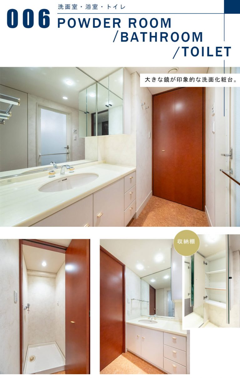 藤和目黒八雲ホームズの洗面室