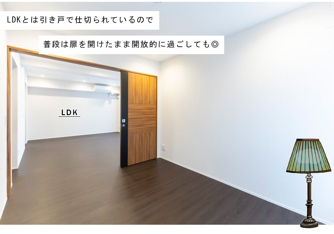 ザ・サンメゾン目白近衛町エルドの寝室