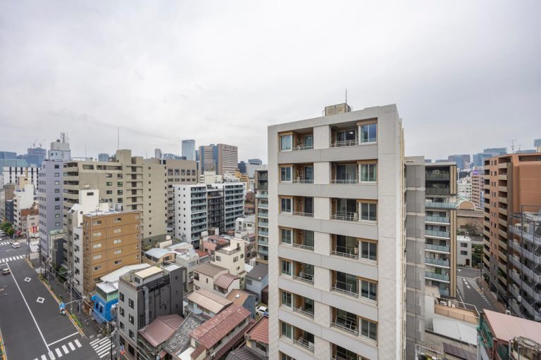 リビングダイニング眺望