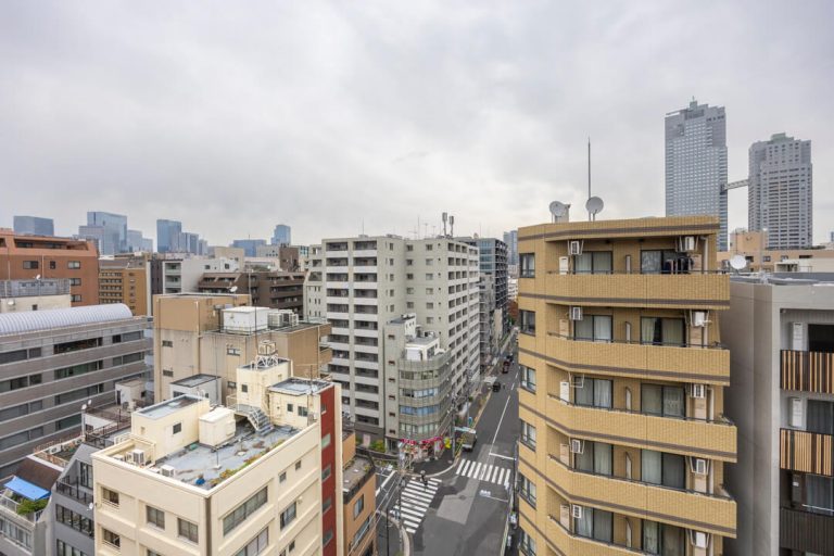 バルコニー眺望