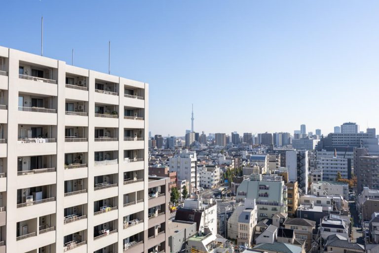 バルコニー眺望