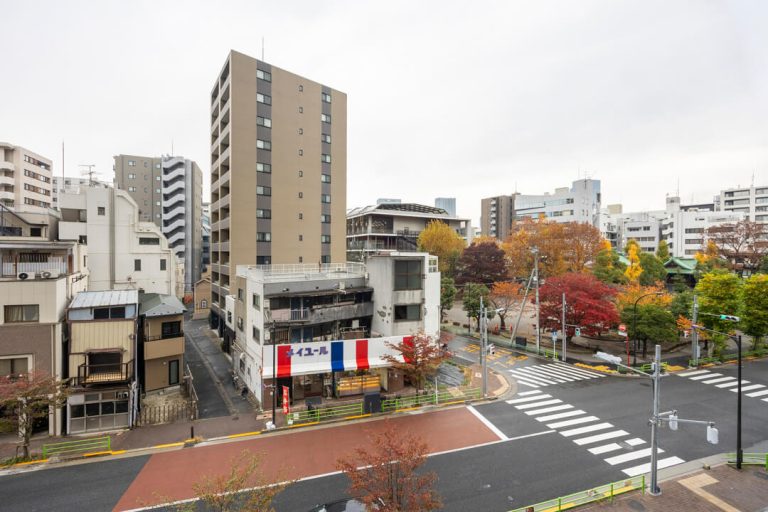 バルコニー眺望