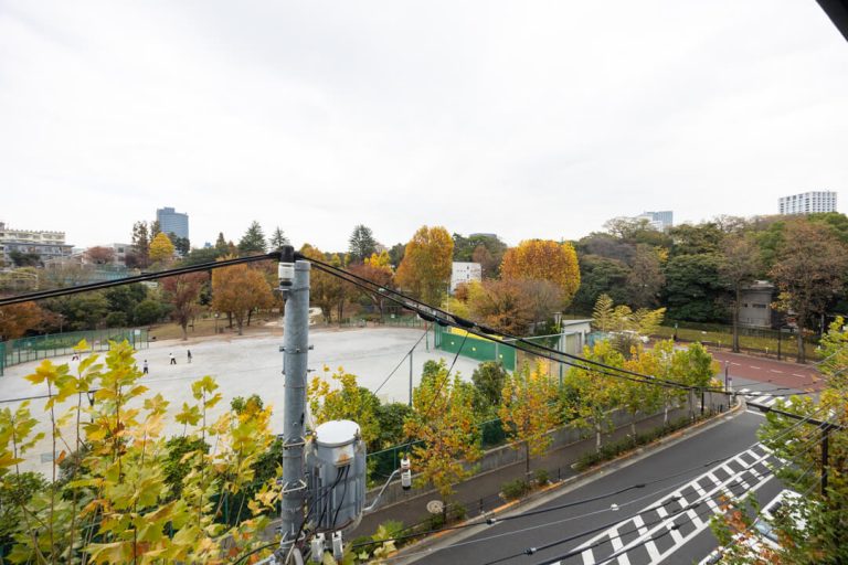 バルコニー眺望