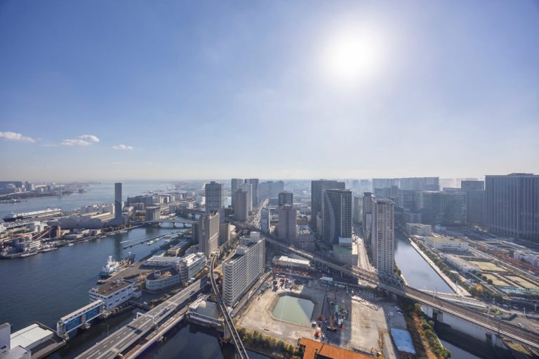 バルコニー眺望