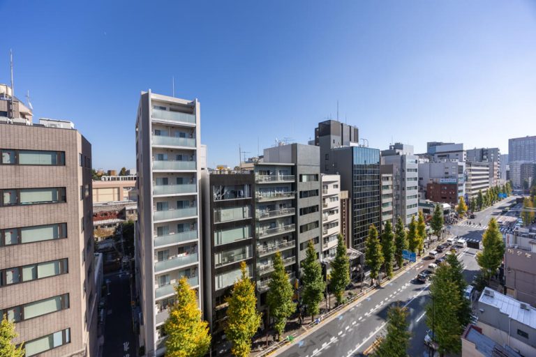 バルコニー眺望