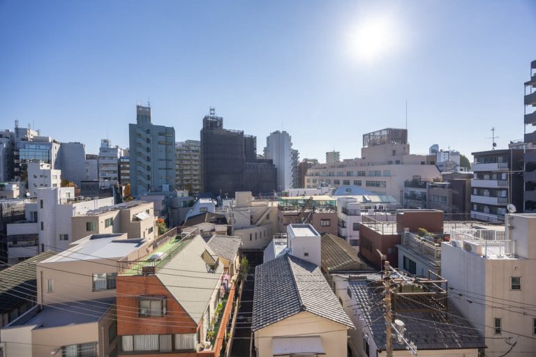 バルコニー眺望