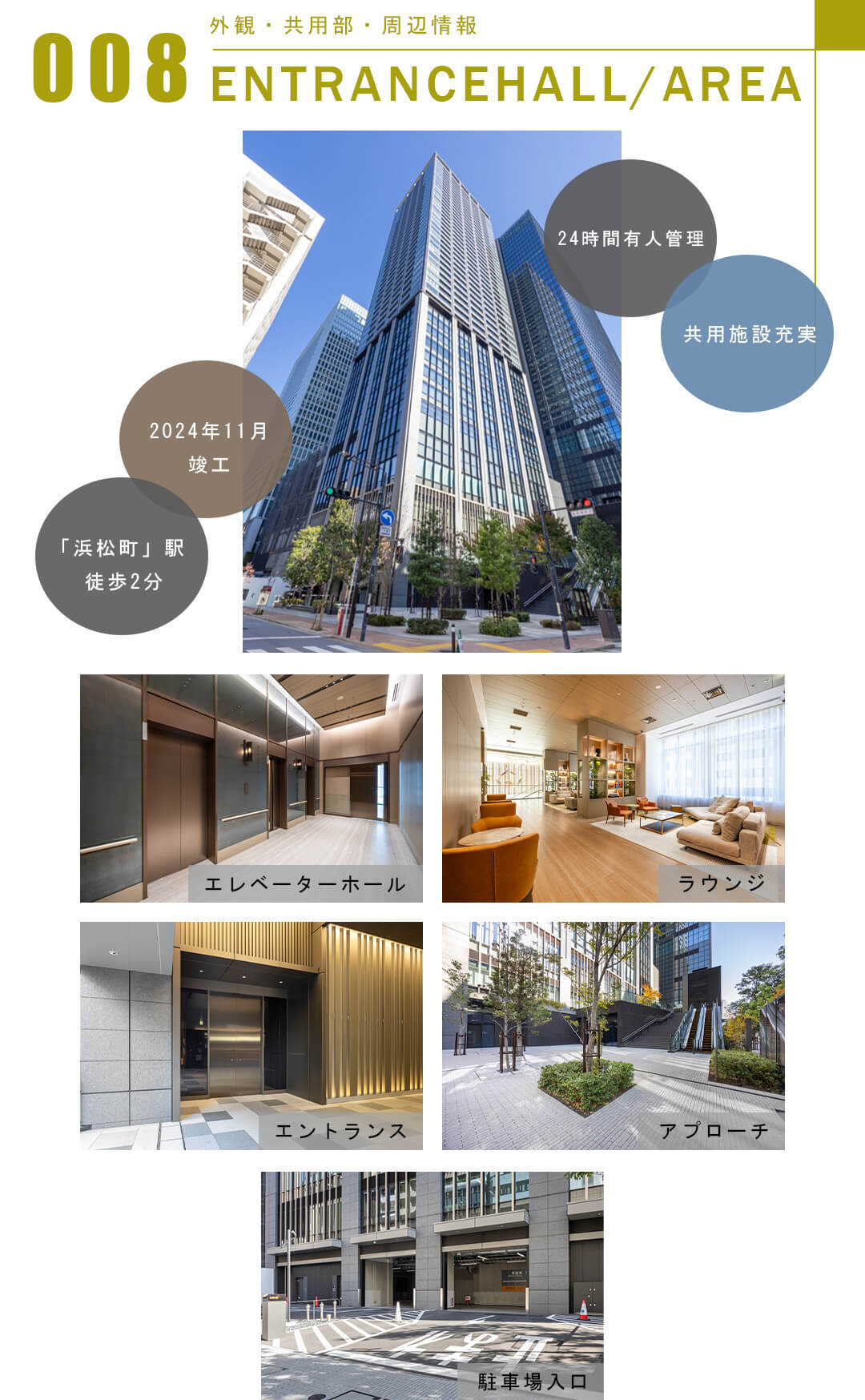 008外観,共用部,周辺情報,ENTRANCEHALL,AREA