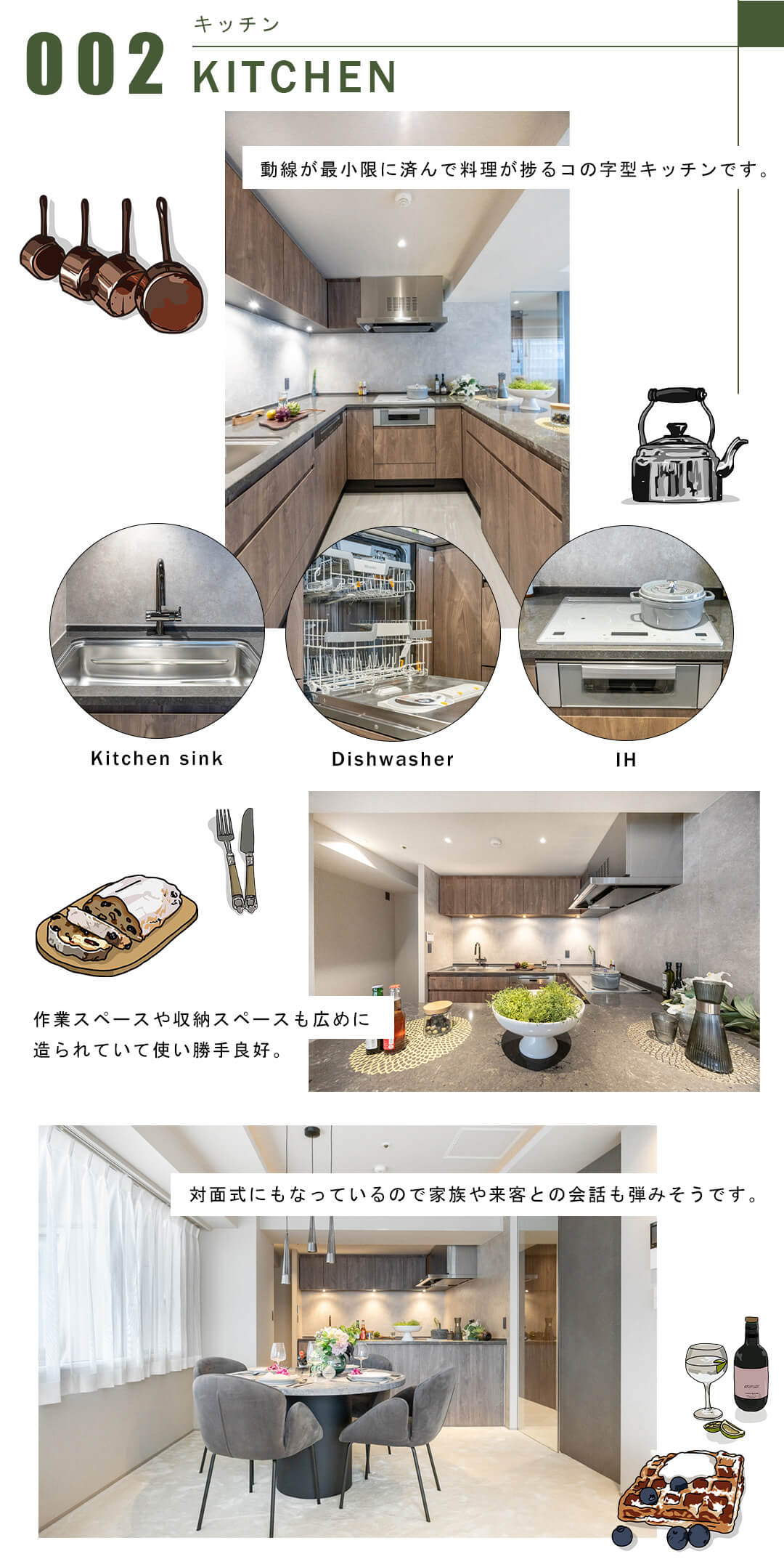 002キッチン,KITCHEN