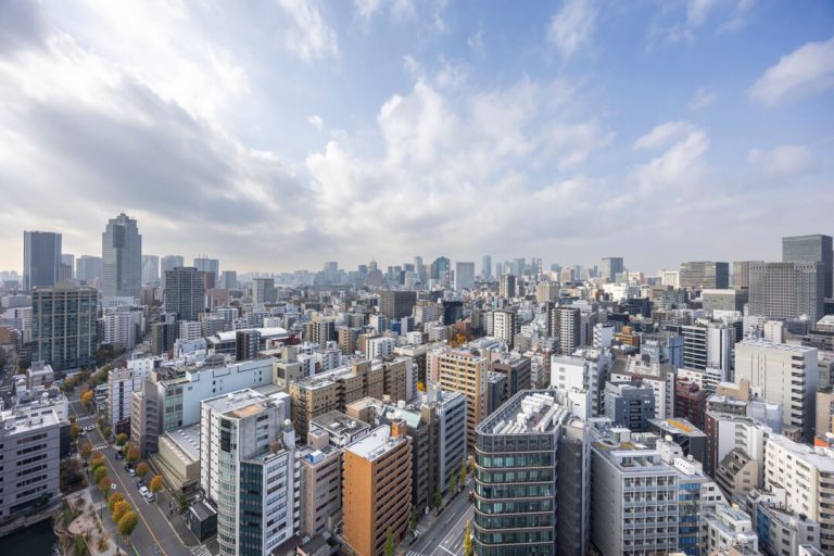 バルコニー眺望