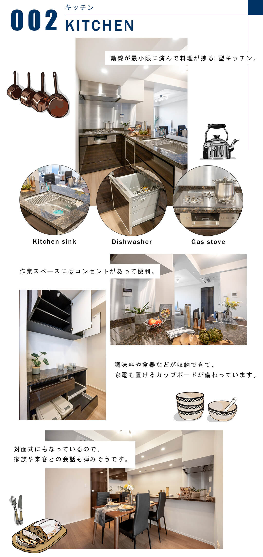 002キッチン,KITCHEN