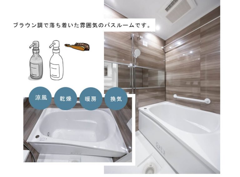 神宮前プリンスハイツの浴室