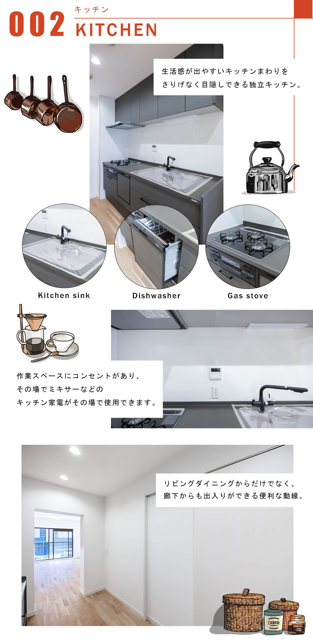 002キッチン,KITCHEN