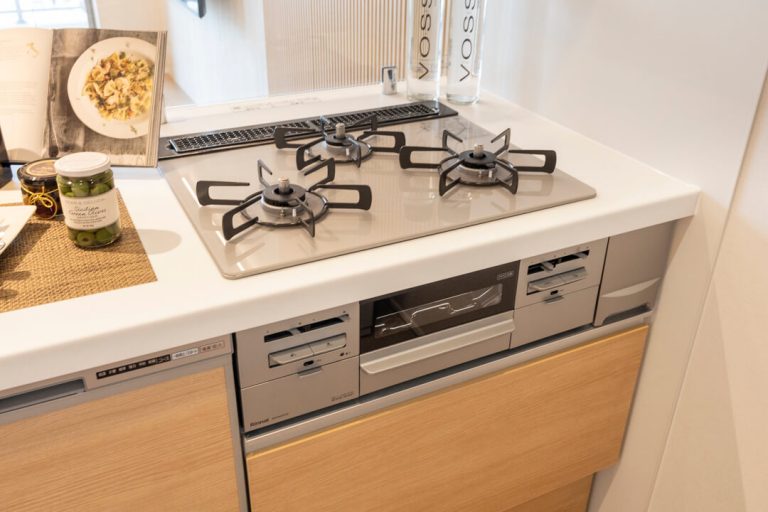 キッチン 3口ガスコンロ