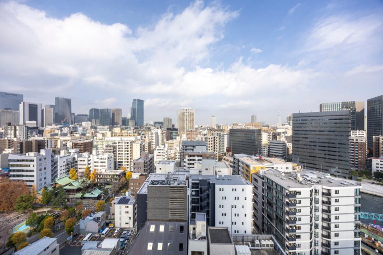 バルコニー眺望