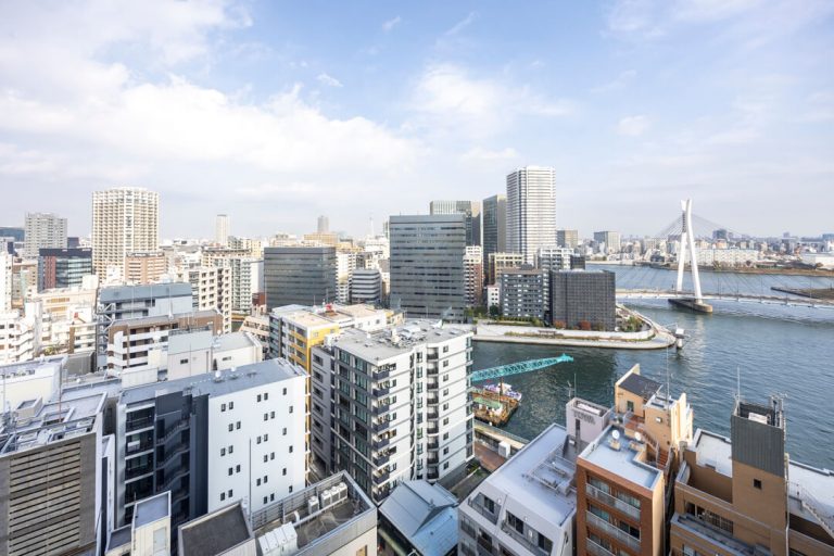 バルコニー眺望