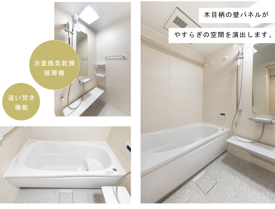 ハイ・トリオ赤坂八丁目の浴室