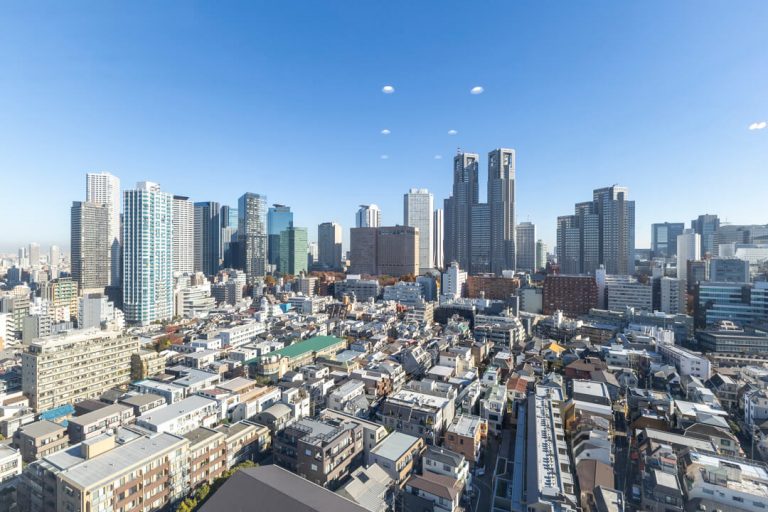 リビングダイニング（北東側眺望）