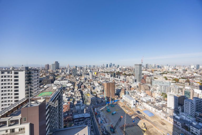 バルコニー眺望