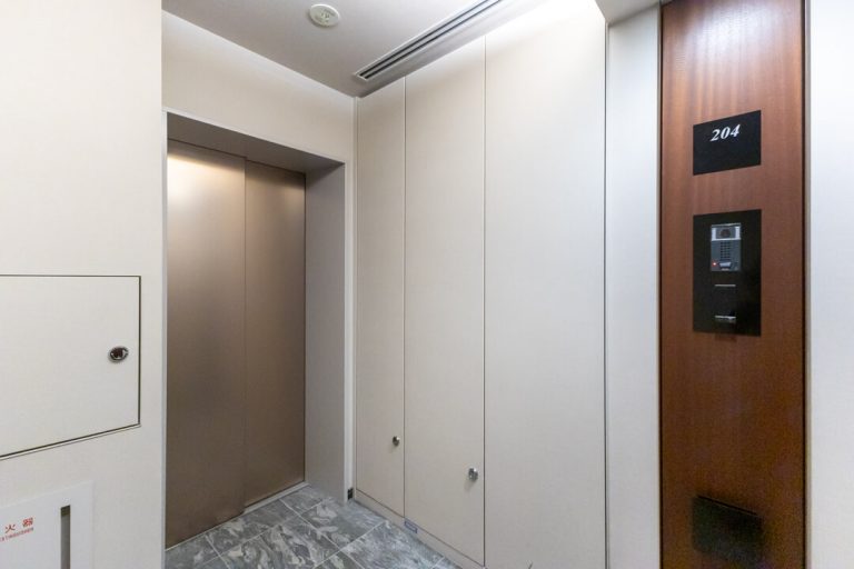 専用エレベーターホール