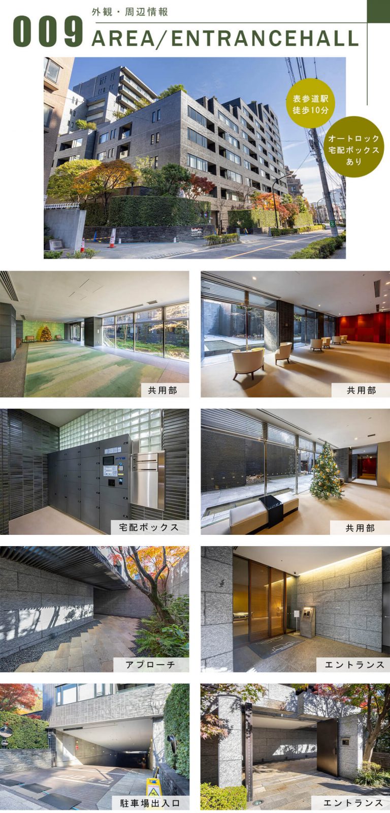 南青山テラス常盤松フォレストの外観・周辺情報