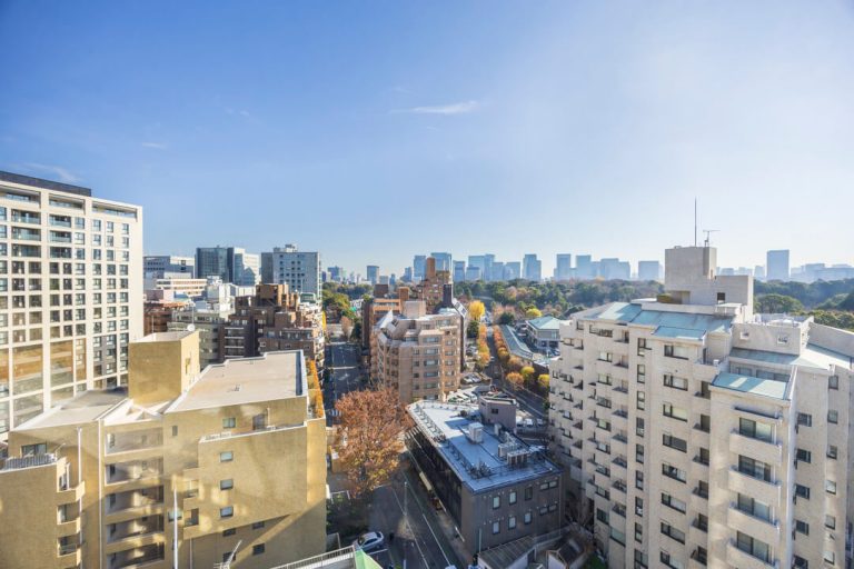 リビングダイニングキッチン 眺望