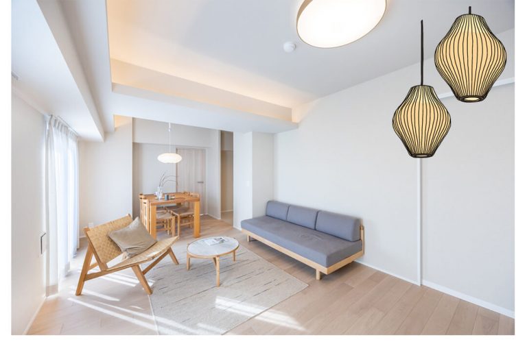 日神パレステージ西麻布のリビングダイニング